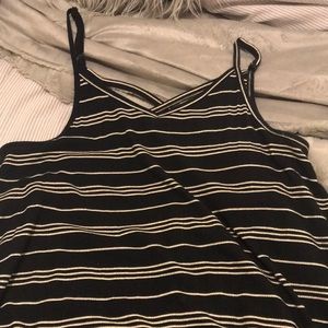 Black and white dress